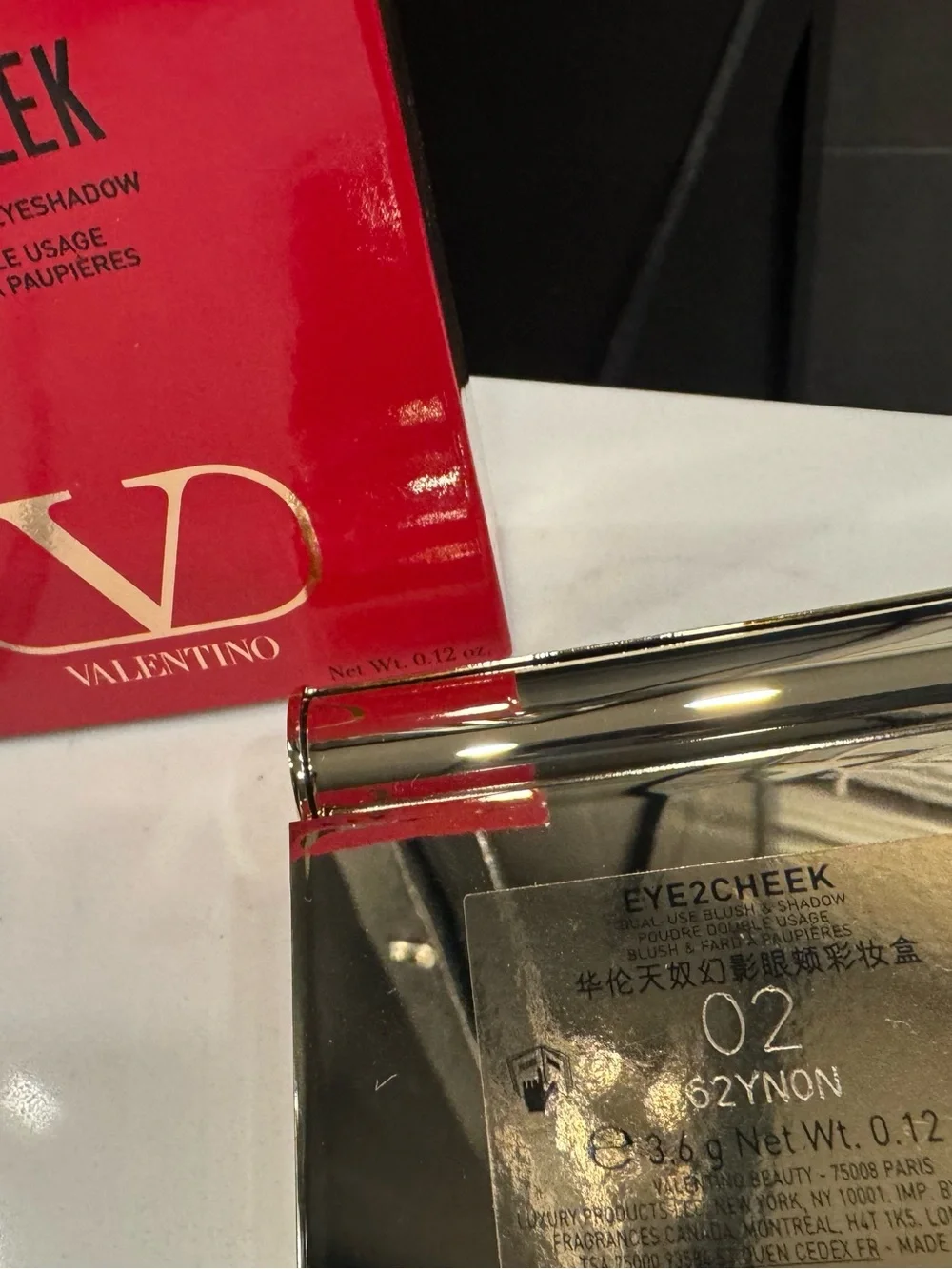 Valentino Eye2Cheek Blush & Eyeshadow – 02 Very Rose